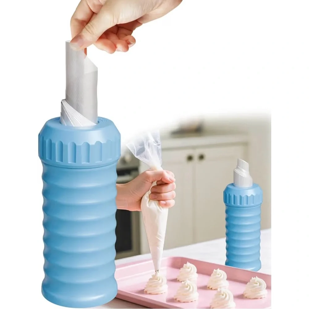 Blue Piping Bag Dispenser